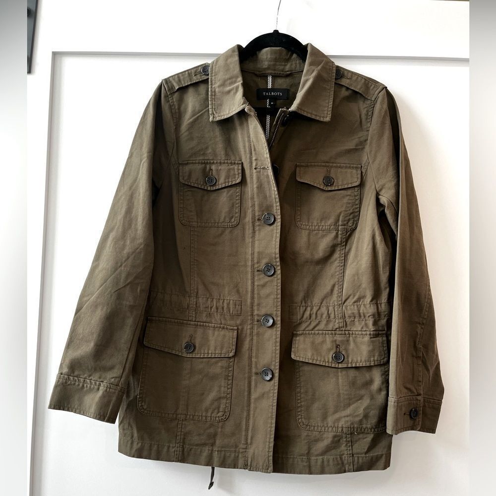 Talbots Utility Jacket Sz M